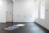 <p>Installation view, Mania Godarzani-Bakhtiari, Clara Hausmann, Vera Palme, Klaudia Schifferle, <em>jetzt und nie</em>. Courtesy the artists and Halle für Kunst Lüneburg. Photo: Fred Dott.</p>