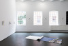 <p>Installation view, Mania Godarzani-Bakhtiari, Clara Hausmann, Vera Palme, Klaudia Schifferle, <em>jetzt und nie</em>. Courtesy the artists and Halle für Kunst Lüneburg. Photo: Fred Dott.</p>