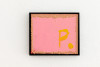 <p>Sue Tompkins, <em>P.</em>, 2015, Acryl auf Leinwand, 27 × 32 × 3 cm, Courtesy die Künstlerin, The Modern Institute/Toby Webster Ltd, Glasgow und Halle für Kunst Lüneburg. Foto: Fred Dott.</p>