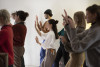 <p>Jimena Pérez Salerno, <em>Unproductive Will</em>, 2022. Photo: Bo Vloors.</p>